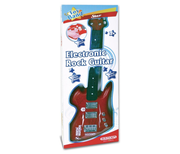 Bontempi Gitara Rockowa czerwona - 529396 - zdjęcie 2